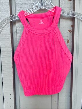 Aerie Ribbed Crop Tank Size Small